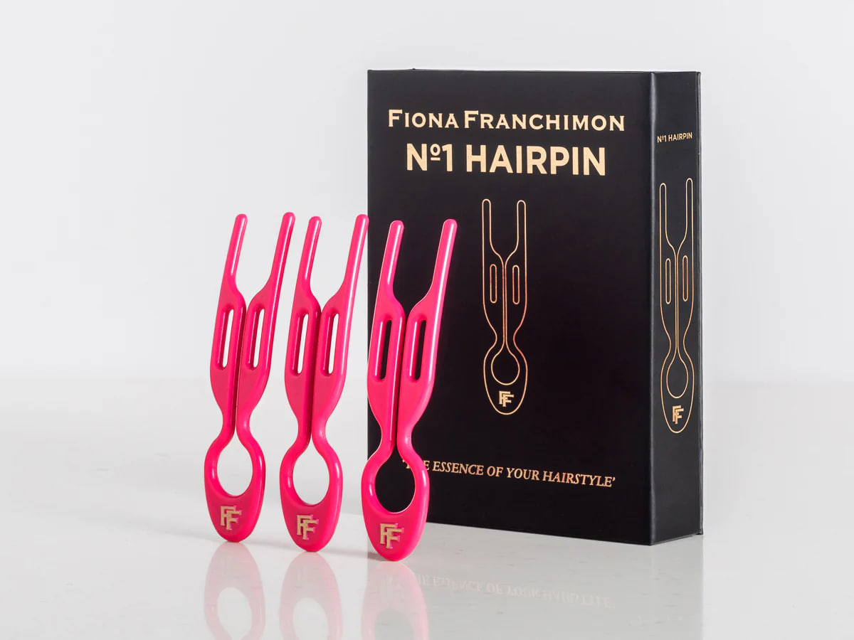 Fiona Franchimon Hairpin Strawberry Pink - Шпильки No1 (Полунично-рожеві, 3шт) Fiona Franchimon Hairpin Strawberry Pink - Шпильки No1 (Полунично-рожеві, 3шт)